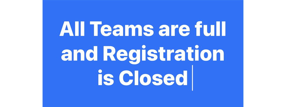 2026 Registration is Closed